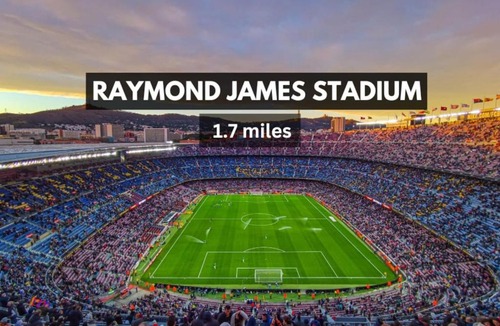 Tampa Apartment | Stylish Studio with One Queen Bed | Raymond James!