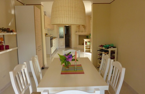 San Pietro in Bevagna House | Stylish villa with beautiful views from the roof terrace over olive groves to the sea