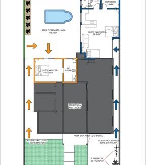 Frederico Westphalen House | Suíte Master
