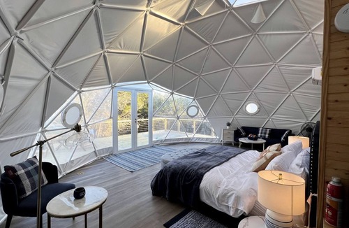 Marble Falls Cabin | Sublime Glamping Dome in Texas for Memorable Vacations in Burnet