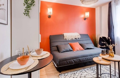 Les Hautes Noues Apartment | Sublime studio centre-ville rénové 2 pers wifi