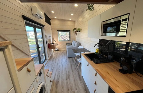 Amares Ski Chalet | Sublime Tiny House Luxe Avec Piscine Privée Près de Braga