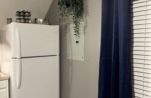 Northeast Neighbors Apartment | Suede- A stylish studio: extended stays, garden
