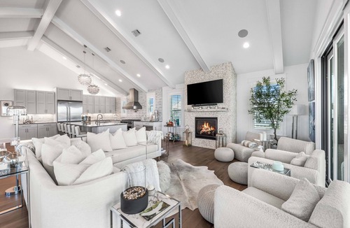 Grayton Beach House | Sugar Magnolia: In Grayton close to beach w/Pool! 4 Kings + 6 Twins; sleeps 14