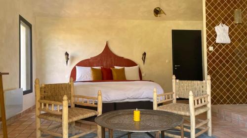 Eaunes Bed & Breakfast | Suite avec Balnéothérapie-Thème Marrakech