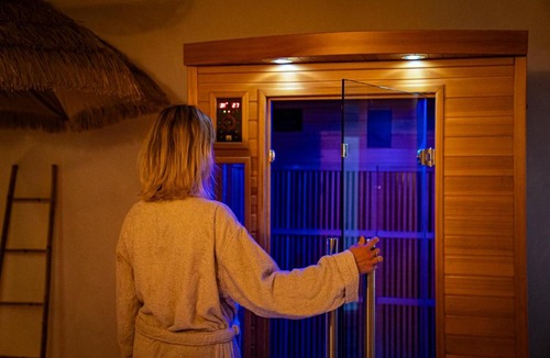 Cour-Cheverny Apartment | Suite Climatisé Bali SPA et sauna privé pour 2-Châteaux de la Loire