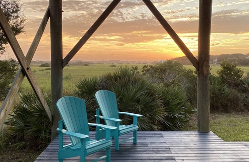 Vilano Beach House | Summer in Vilano Beach, St. Augustine with awesome Sunsets