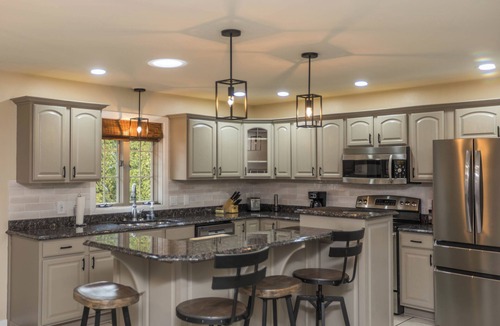 Spring Green House | Summer Paradise! In-Ground Pool, Hot Tub, Patios, and HUGE Home in Spring Green!