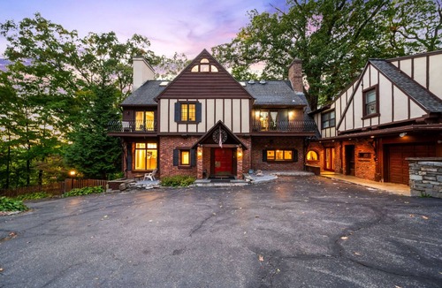 Ossining House | Summer Pool Oasis Custom Bar Arcade Pool Table