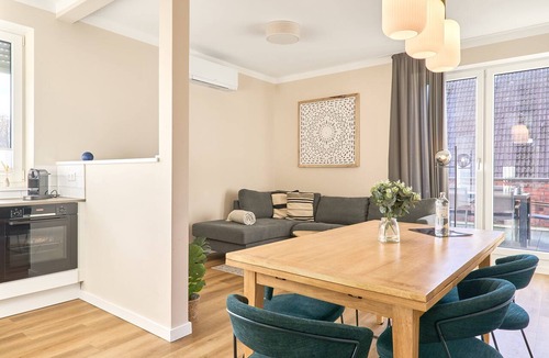 Lutt Kiepenbarg Apartment | Sun Deck - Saltwater House in Scharbeutz