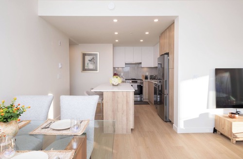 Yorkson Apartment | Sun-Filled 2BR Condo | Bright, Open, Near Event Center, Shops & Transit