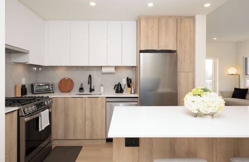 Yorkson Apartment | Sun-Filled 2BR Condo | Bright, Open, Near Event Center, Shops & Transit