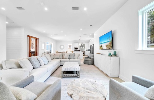 Avalon Beach Estates House | Sundancer | 1PM Check in! | Brand New Luxury 6 Bedroom Plus Bunk Room! | FREE Beach Chairs & Golf Cart! | Game Room | Gulf Views | Private Beach