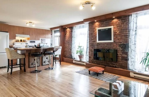 Old Montreal Apartment | Sunlit Super Central Best Views Heritage Building Old Montreal