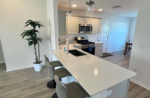 Candler House | Sunny 3bd/2ba house w/4 seater Golf Cart - BRAND NEW! - 5min to Eastport Center