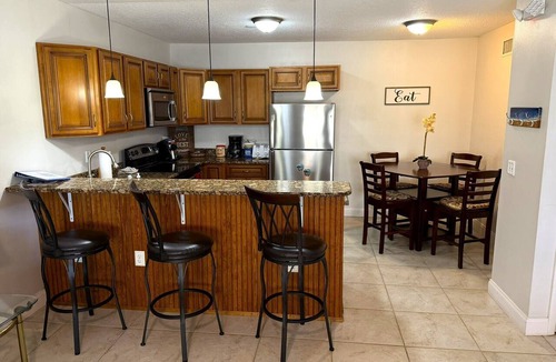 Cocoa Beach Condo | Sunny Sands in Cocoa Beach - Partial Oceanview