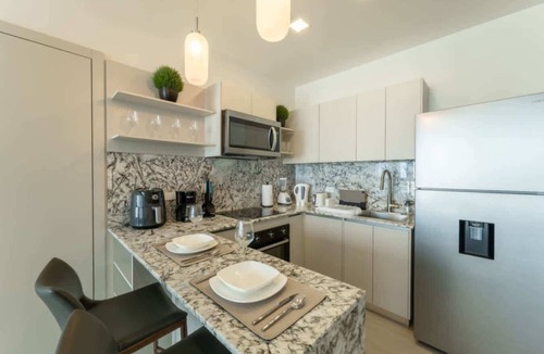 Costa del Este Condo | Sunny Studio for Rent w/Park Views in Panama City