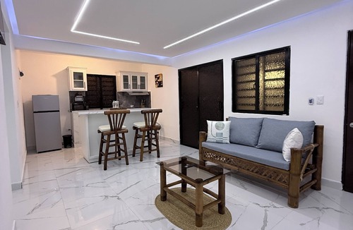 Los Frailes Apartment | Sunrise Ocean Views Rooftop with BBQ Near SDQ
