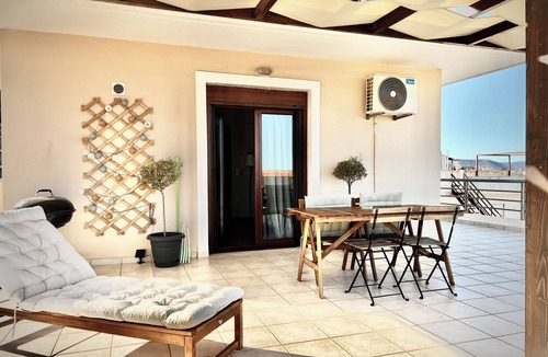 Nea Makri Apartment | Sunrise Studio with unhindered view to the sea.