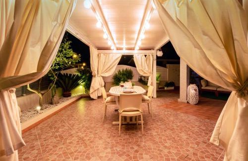 Valledoria Villa | SUNSET BAY POOL VILLA SARDINIA with private heated pool, jacuzzi, counter-current swimming