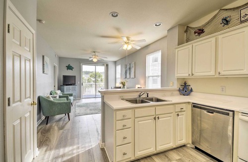 Sunset Beach Condo | Sunset Beach Resort Condo in Golf Community!