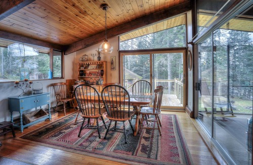 Rangeley House | Sunset Cove | Dock, Canoes, Games & Fire Pit