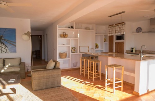 Sant Josep de sa Talaia Villa | Sunset Villa with pool & sea views.