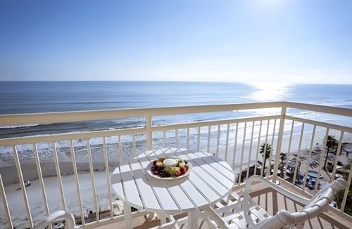 Daytona Beach Shores Hotel | Sunset King Balc | The Shores | Sunset balcony, pool days | 2 Units