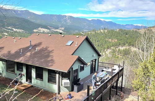 Bailey House | Sunset Mountain Views 2 miles to Town with Fenced Yard on 3 Acres