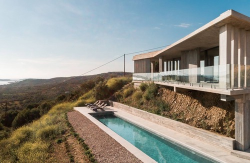 Pylos-Nestoras Villa | Sunset Seaview 4 Bed Villa Sleeps 8 -Private Pool