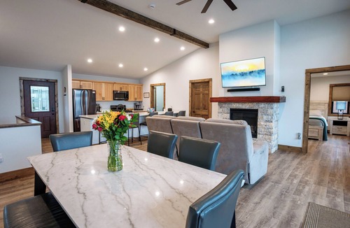 New Lisbon House | Sunset Shore: Private Beach; Garage Bar; Near WI Dells; King Beds, Massage Chair