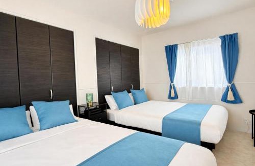 Ginowan Apartment | Sunstone Residence 2F - Free Rental Car & Airport Pickup - 10 Min to American Village