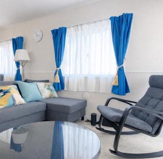 Ginowan Apartment | Sunstone Residence 2F - Free Rental Car & Airport Pickup - 10 Min to American Village