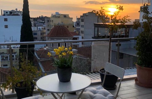 Athens City Centre Apartment | Super Loft With Acropolis View