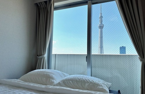 Sumida Apartment | Super Skytree View/Asakusa area/Direct train to Shibuya,Shinjuku/Penham House