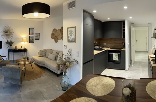 Eze Apartment | Superb 1-bedroom apartment with sea views, WiFi and AC in enchanting Èze village