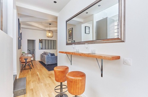 Saint Blaise Apartment | Superb AC Loft 3 bdr - Paris Pere Lachaise