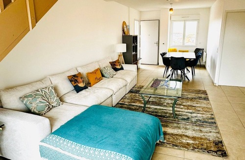 Mimizan-Plage Apartment | Superb Air-Conditioned Duplex in Mimizan, 500 m from the Beach