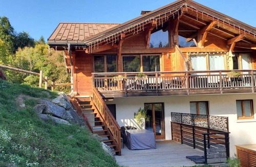 Sallanches Ski Chalet | SUPERB LUXURY HALF CHALET 120M² 8 People in SALLANCHES.