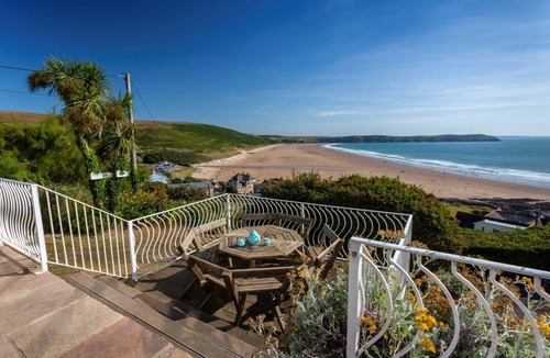 Mortehoe House | Superb Panoramic Sea Views Sleeps 10 Pet Friendly