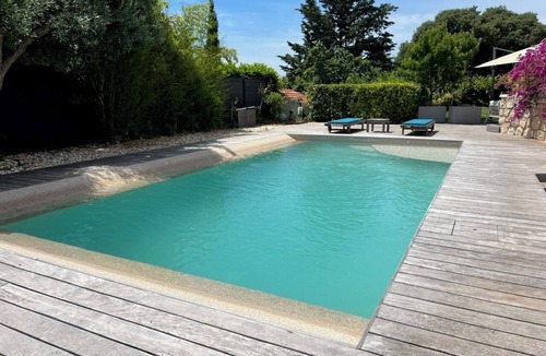La Madeleine Villa | Superb, quiet villa with swimming pool near the sea, 7 minutes from the town center