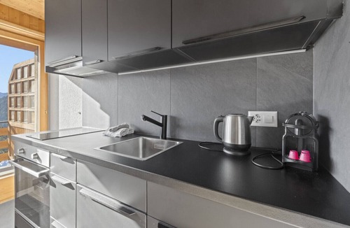 Ovronnaz Apartment | Superb studio with magnificent view