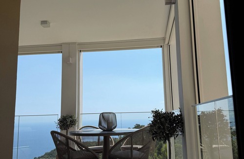 Eze Apartment | Superb two bedroom apartment with views of Mediterranean Sea and Eze village