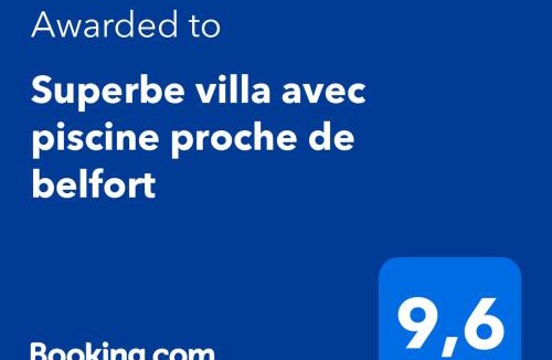Meroux Villa | Superbe villa avec piscine proche de belfort