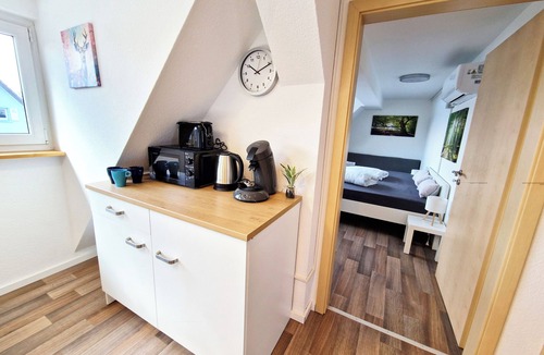 Rheinhausen Apartment | Superior duplex dream apartment with sunny balcony just 5 minutes from Europa-Park