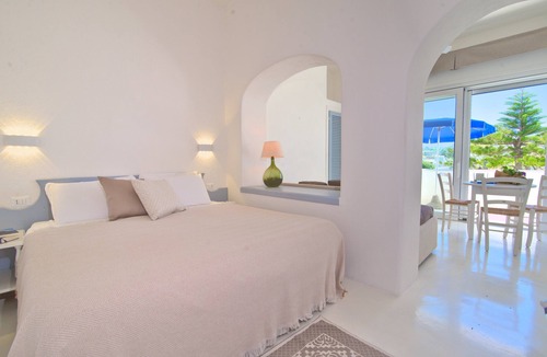 Forio Resort | Superior Studio with a wide balcony and sea view