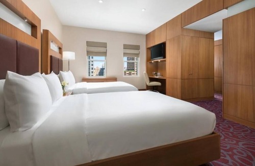 Central Park South Hotel | Superior Two Double Beds at Hotel 57 | Roof Deck w/View of NYC | Pet-Friendly