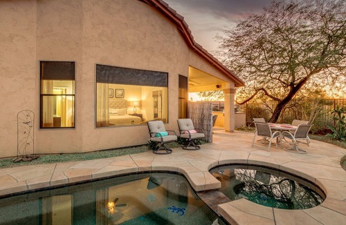 Gold Canyon House | Superstition Views w/ Casita, Heated Pool & Spa!