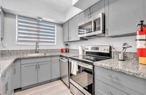 Bay Harbor Islands Apartment | Surfside 2BR with pool near beach, shops, and dining