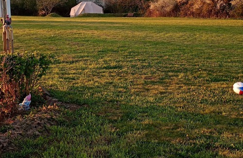 Scrignac RV Rental | Swallows rest campsite and bell tent Pet friendly family run come and relax